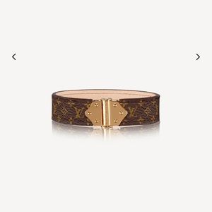 Authentic Louis Vuitton monogram bracelet